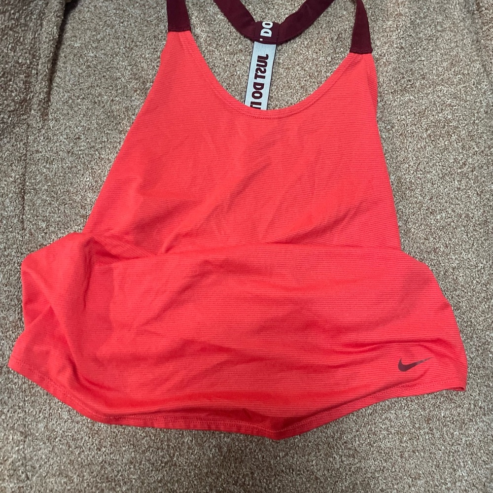 Nike XS Red Athletic Tank